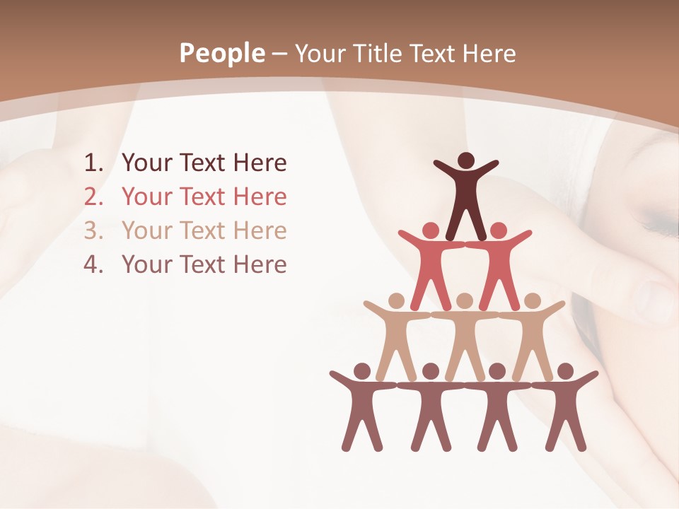 A Woman Getting A Facial Massage Powerpoint Presentation PowerPoint Template