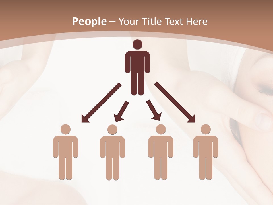 A Woman Getting A Facial Massage Powerpoint Presentation PowerPoint Template