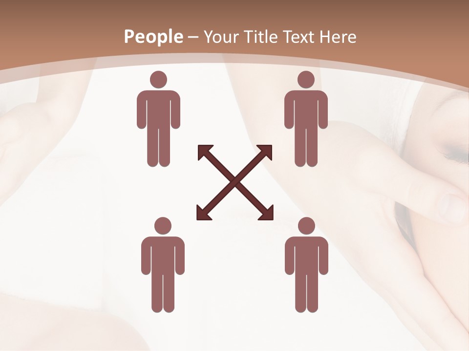 A Woman Getting A Facial Massage Powerpoint Presentation PowerPoint Template