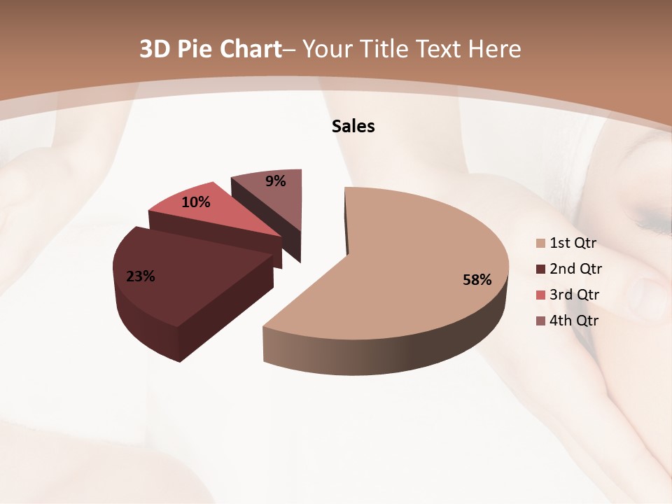 A Woman Getting A Facial Massage Powerpoint Presentation PowerPoint Template