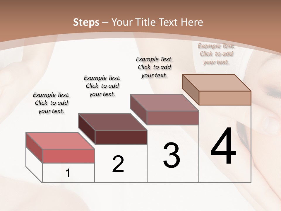 A Woman Getting A Facial Massage Powerpoint Presentation PowerPoint Template