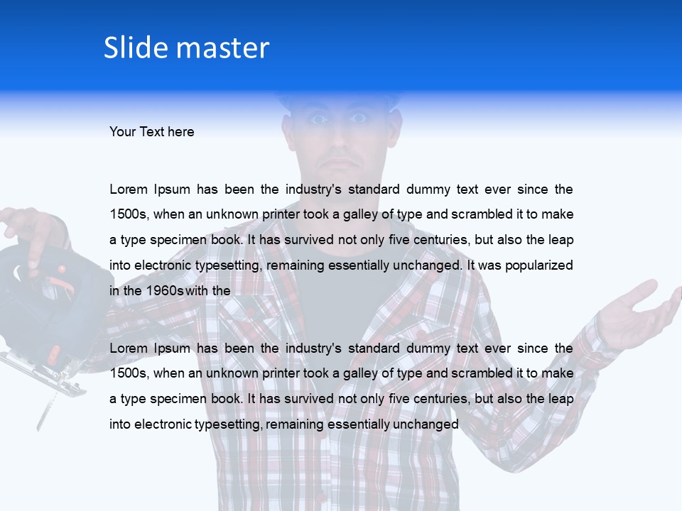 At Sea Trouble Mindblown PowerPoint Template