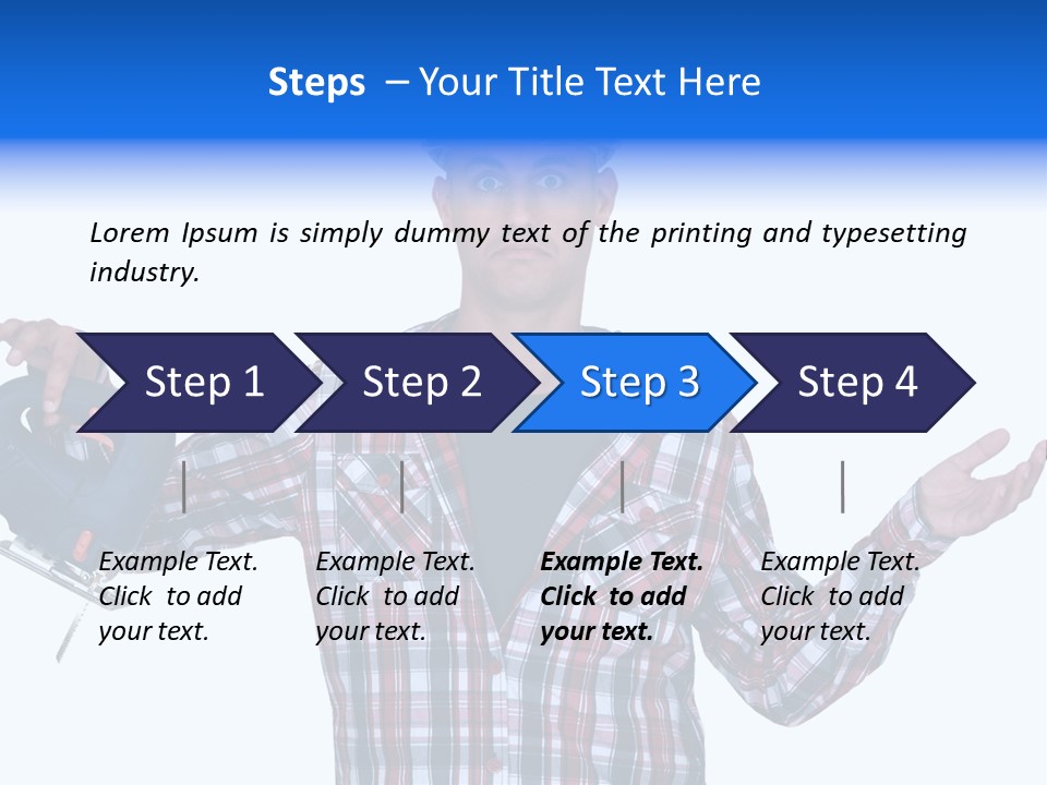At Sea Trouble Mindblown PowerPoint Template