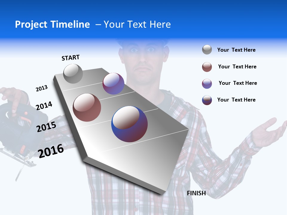 At Sea Trouble Mindblown PowerPoint Template