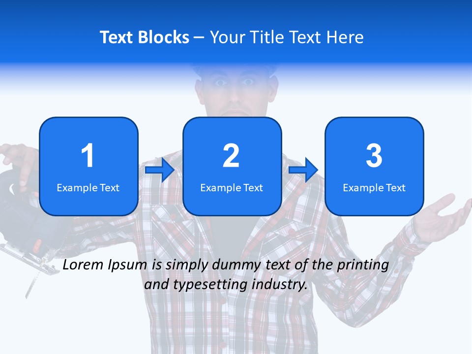 At Sea Trouble Mindblown PowerPoint Template