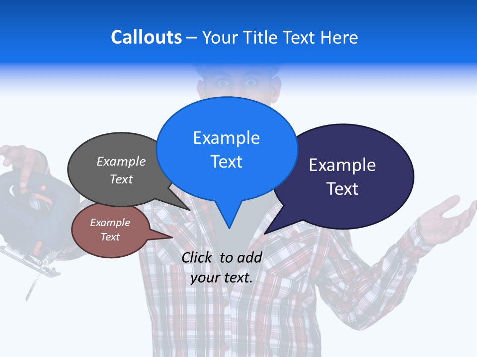 At Sea Trouble Mindblown PowerPoint Template