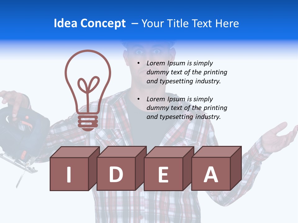 At Sea Trouble Mindblown PowerPoint Template