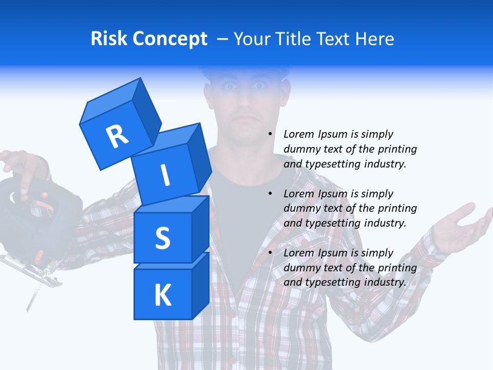 At Sea Trouble Mindblown PowerPoint Template