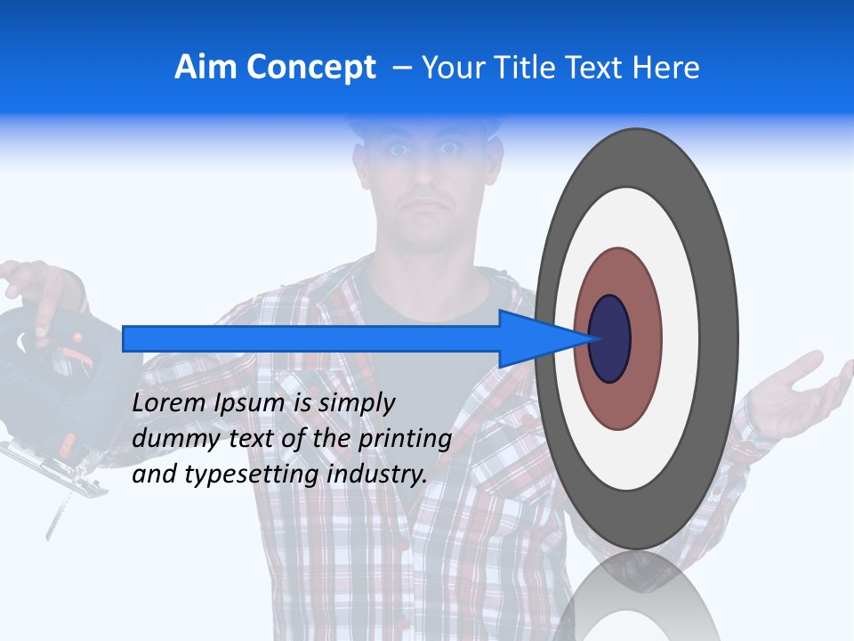 At Sea Trouble Mindblown PowerPoint Template