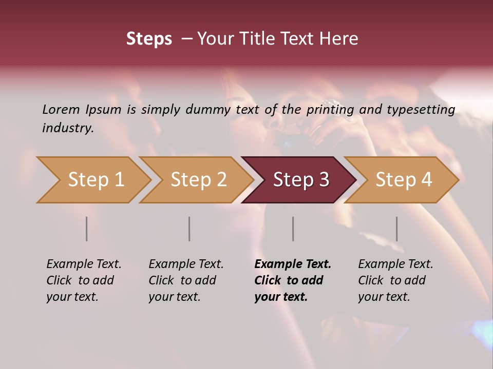Weak Grow Effort PowerPoint Template