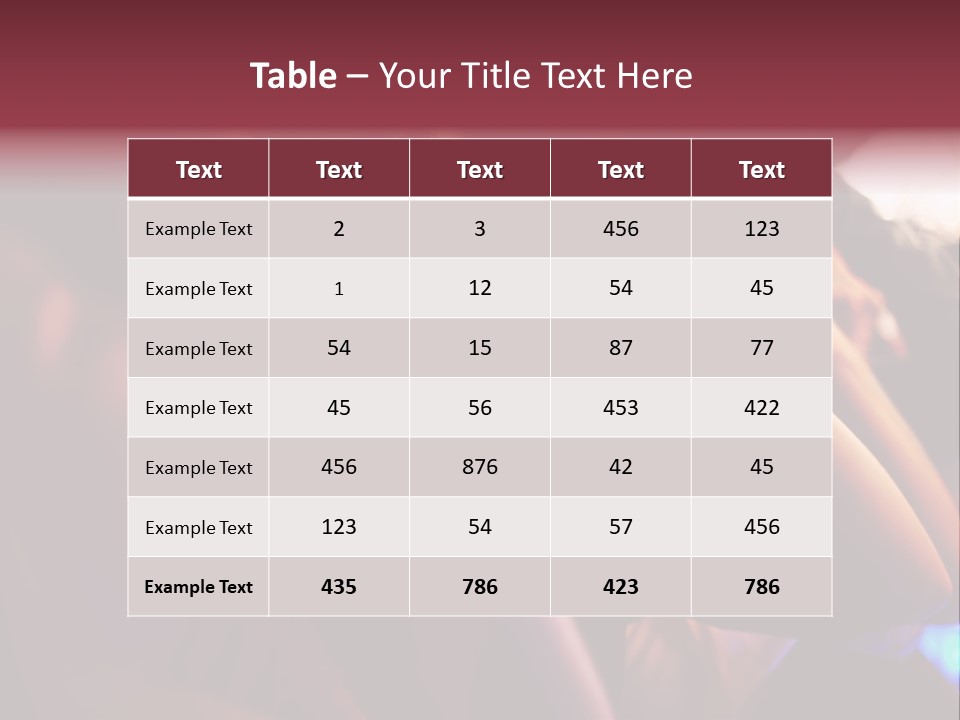 Weak Grow Effort PowerPoint Template