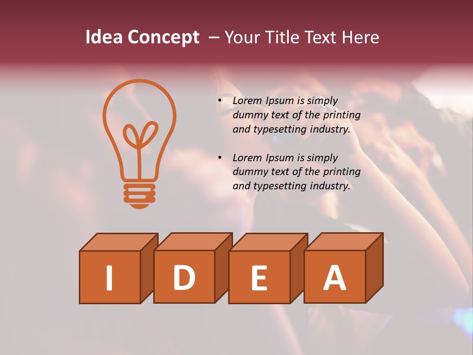 Weak Grow Effort PowerPoint Template