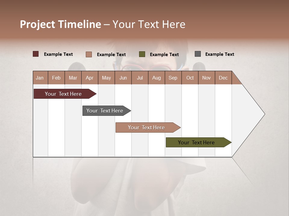 Weak Grow Effort PowerPoint Template