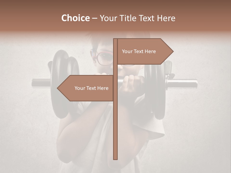 Weak Grow Effort PowerPoint Template