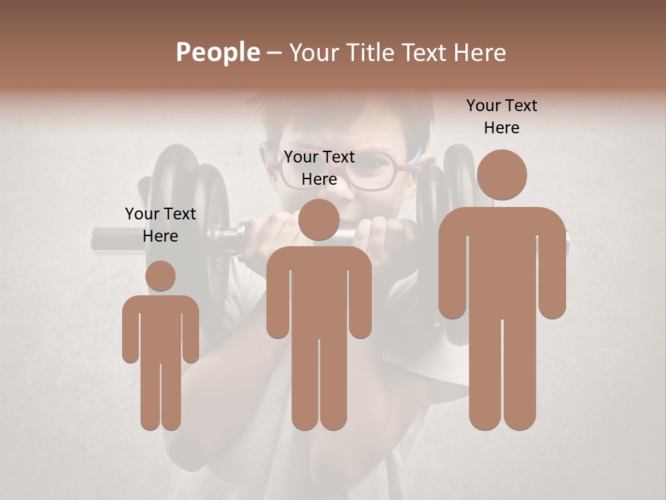 Weak Grow Effort PowerPoint Template