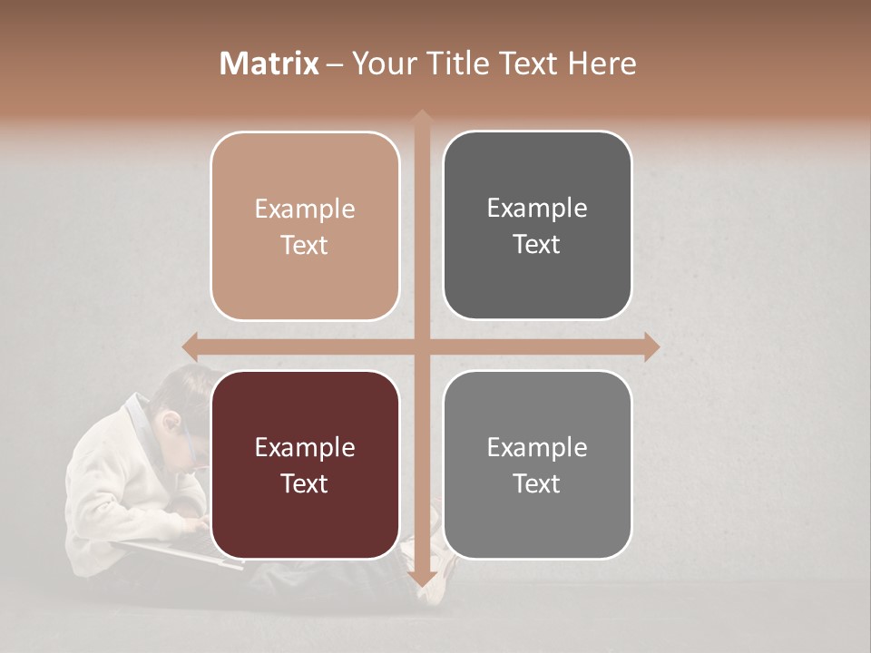 Texture Glasses Old PowerPoint Template