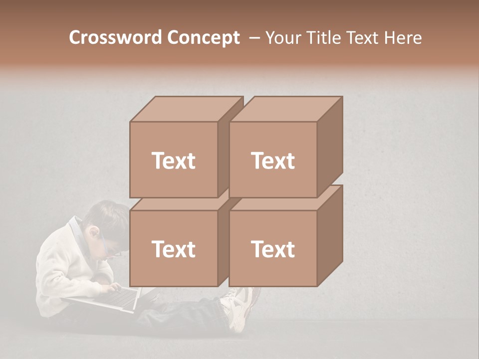 Texture Glasses Old PowerPoint Template