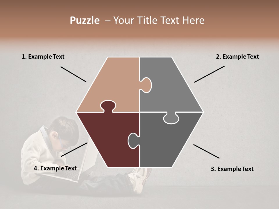 Texture Glasses Old PowerPoint Template