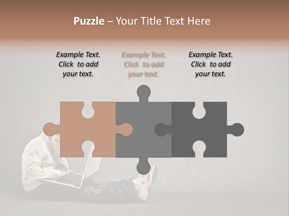 Texture Glasses Old PowerPoint Template