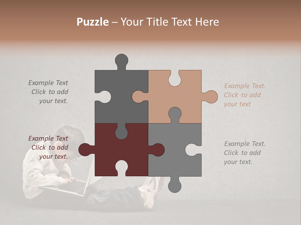 Texture Glasses Old PowerPoint Template