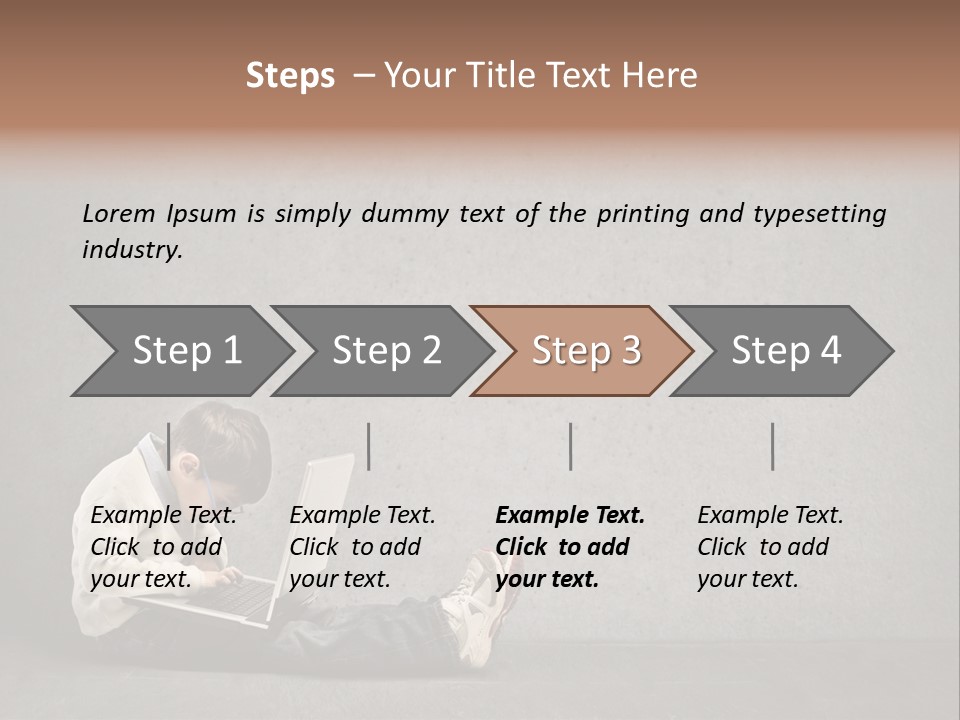 Texture Glasses Old PowerPoint Template