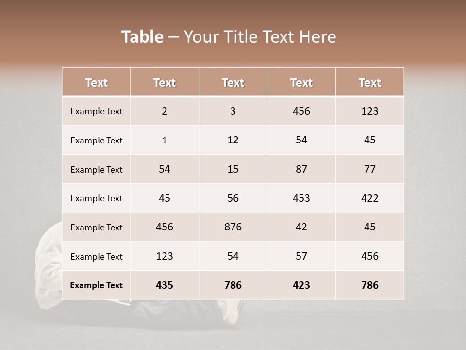 Texture Glasses Old PowerPoint Template