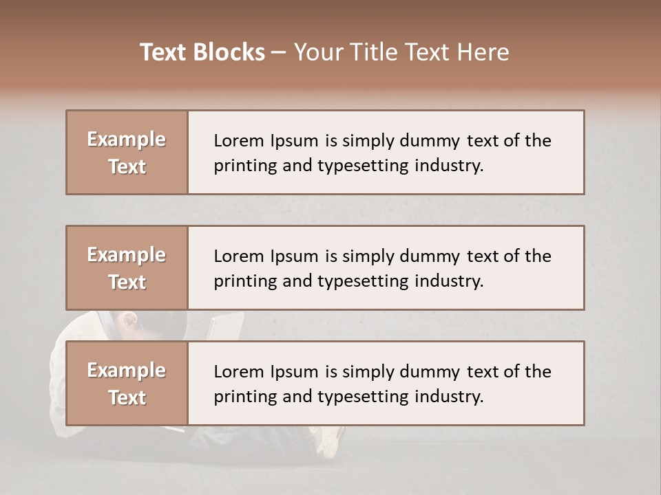 Texture Glasses Old PowerPoint Template