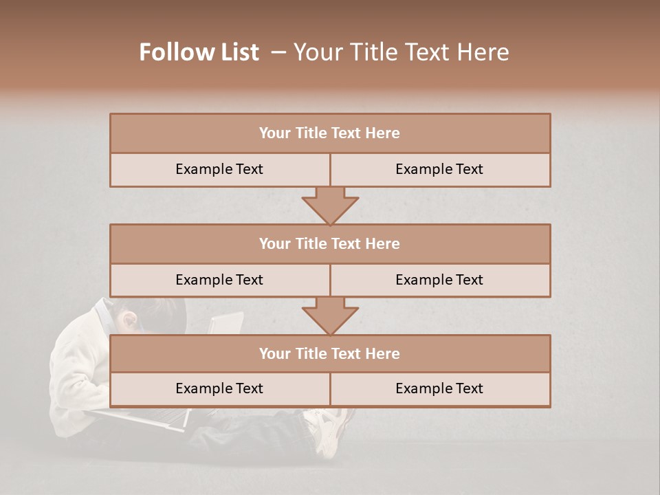 Texture Glasses Old PowerPoint Template