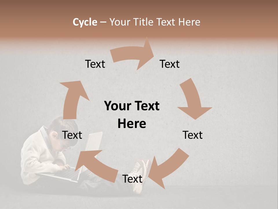 Texture Glasses Old PowerPoint Template