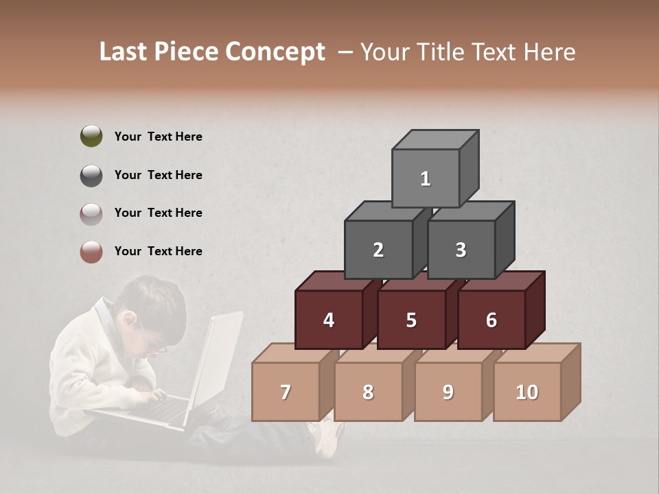 Texture Glasses Old PowerPoint Template