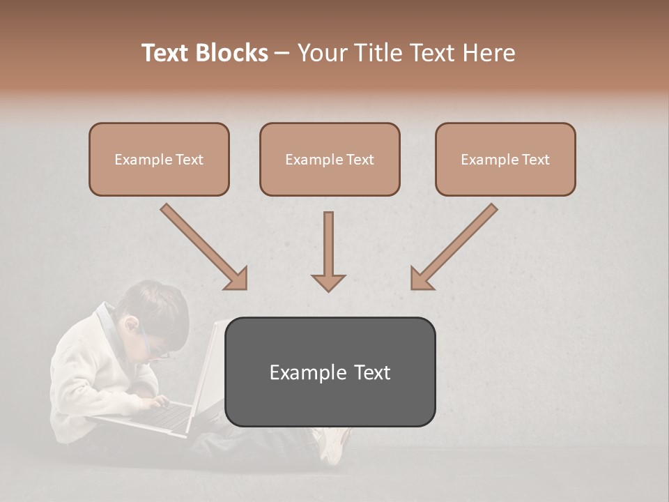 Texture Glasses Old PowerPoint Template