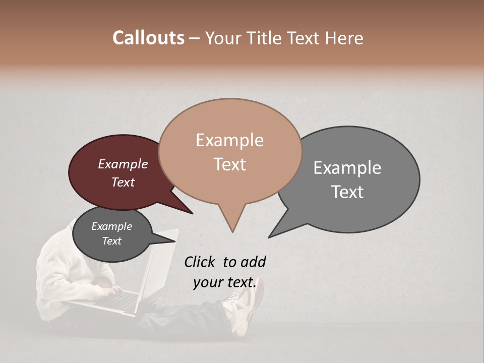 Texture Glasses Old PowerPoint Template