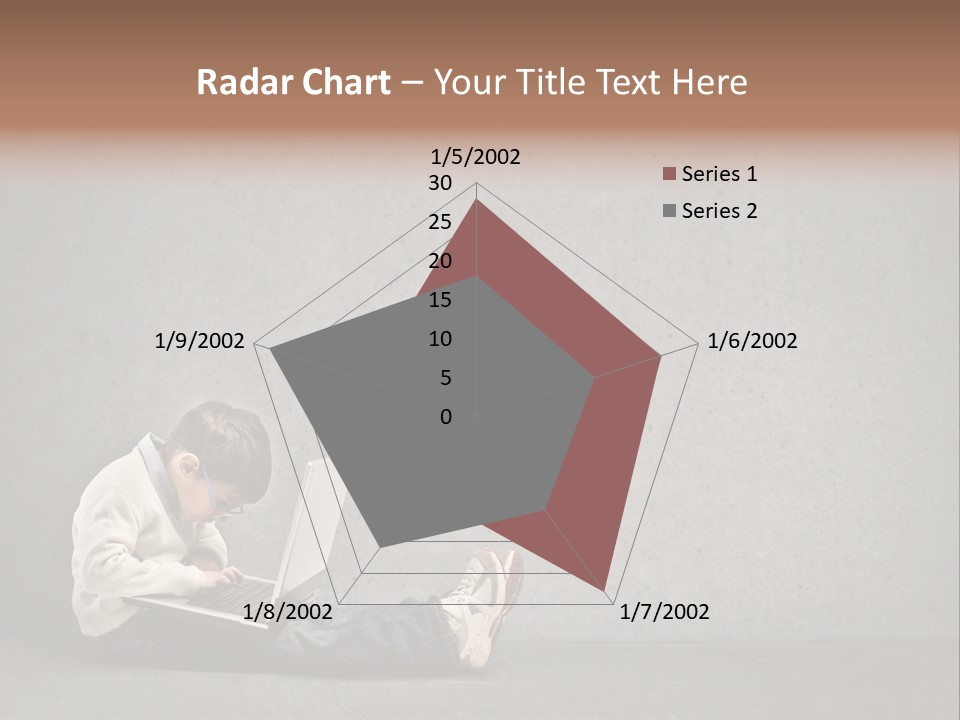 Texture Glasses Old PowerPoint Template