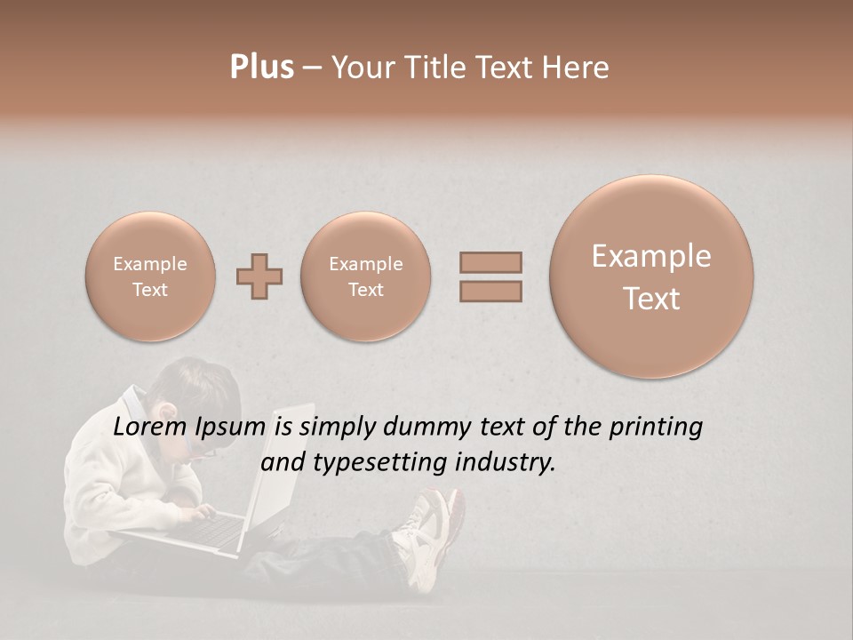 Texture Glasses Old PowerPoint Template