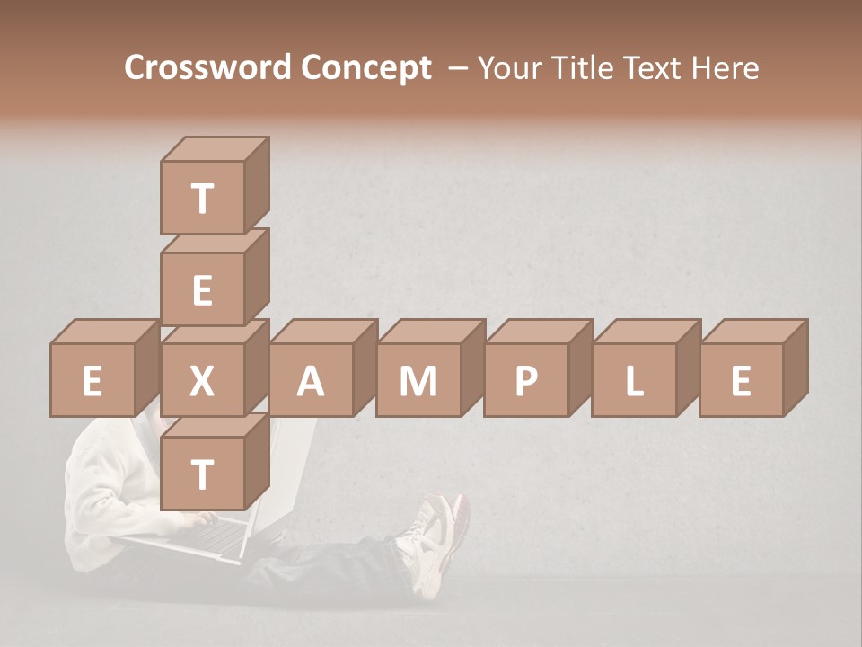 Texture Glasses Old PowerPoint Template