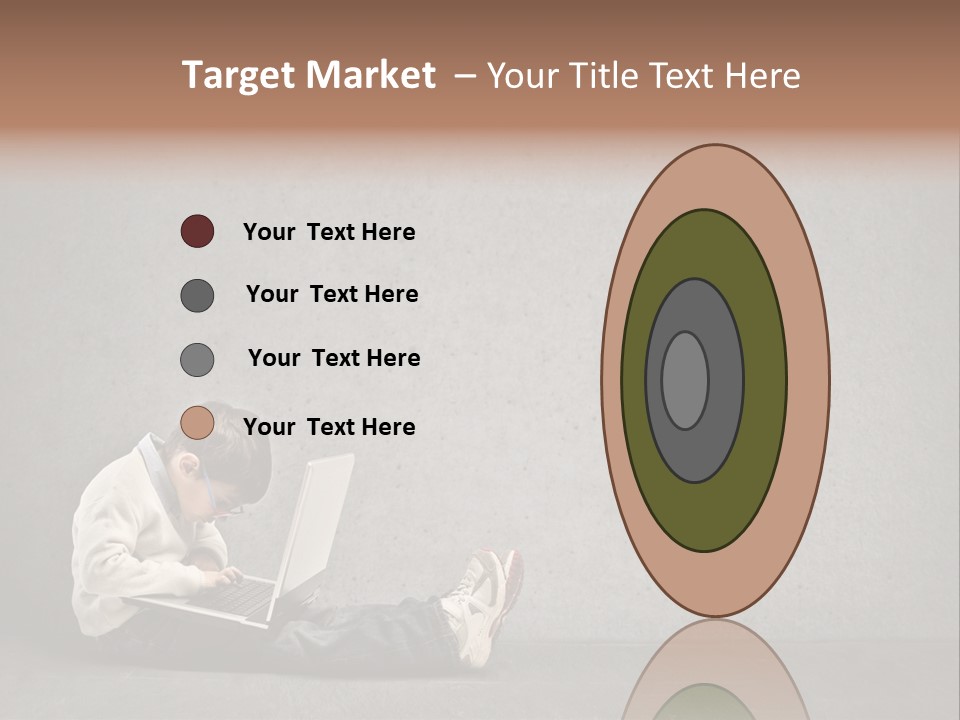 Texture Glasses Old PowerPoint Template