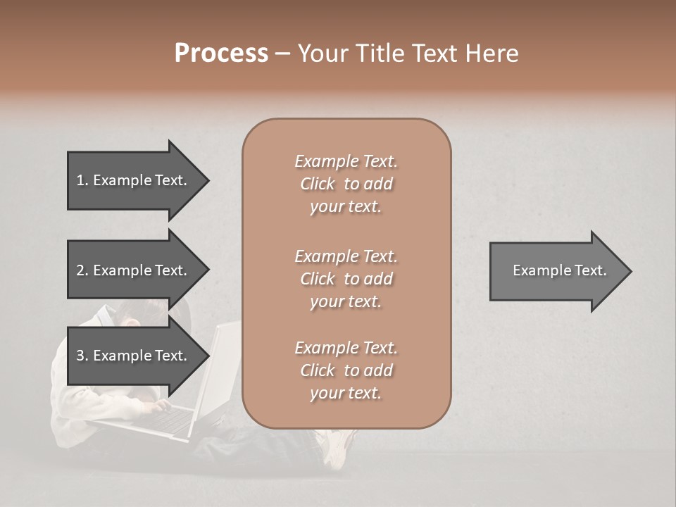 Texture Glasses Old PowerPoint Template