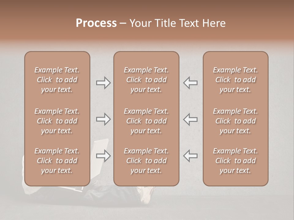 Texture Glasses Old PowerPoint Template
