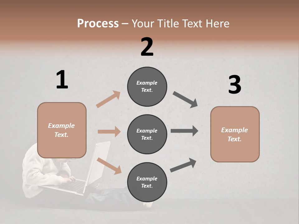 Texture Glasses Old PowerPoint Template