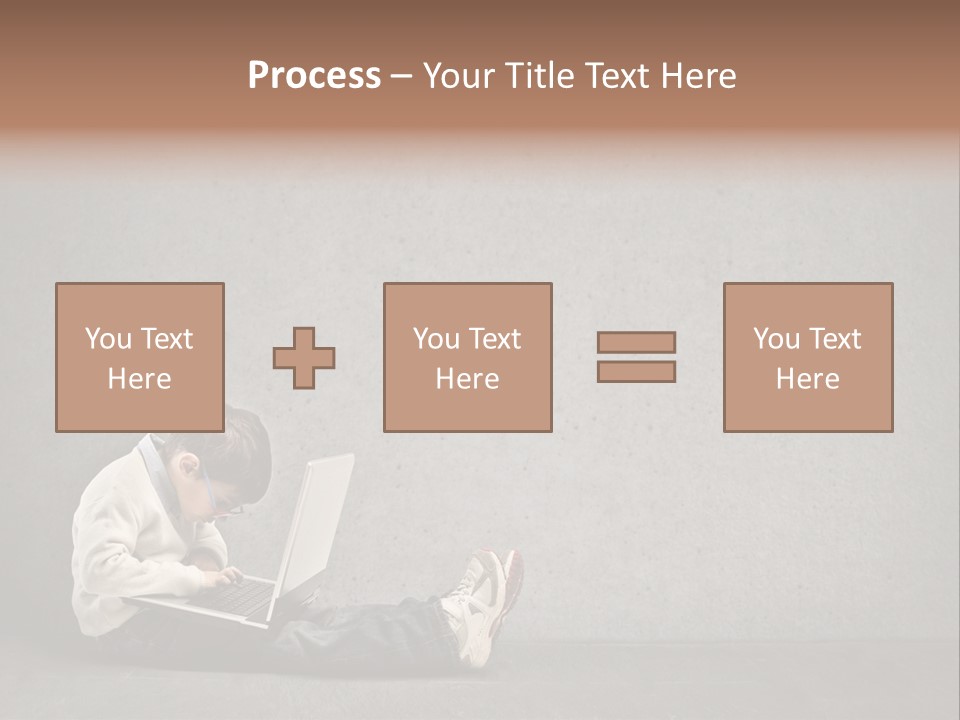 Texture Glasses Old PowerPoint Template