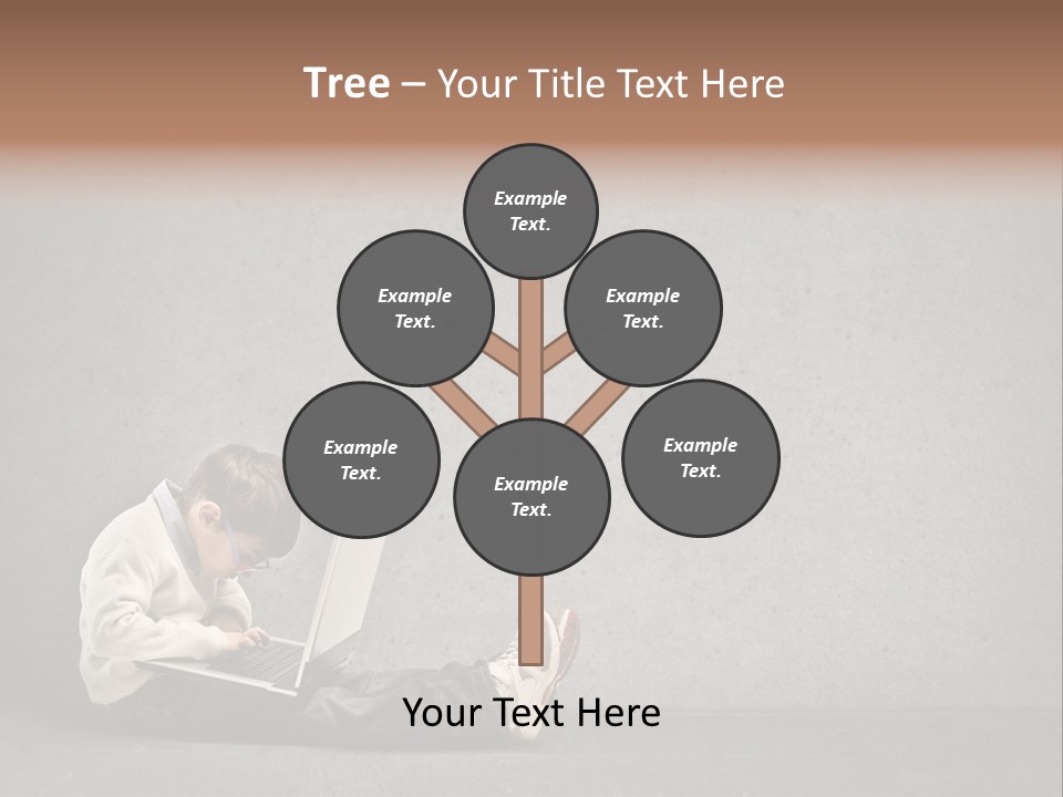 Texture Glasses Old PowerPoint Template