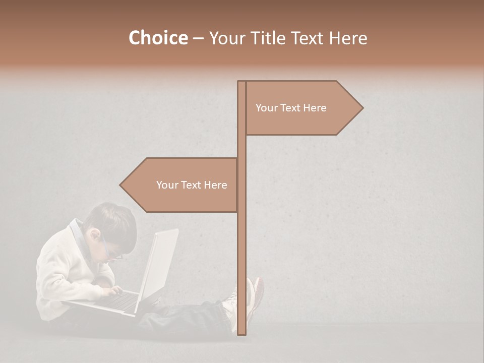 Texture Glasses Old PowerPoint Template