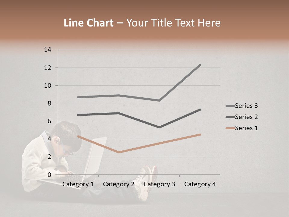 Texture Glasses Old PowerPoint Template