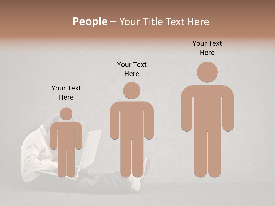 Texture Glasses Old PowerPoint Template