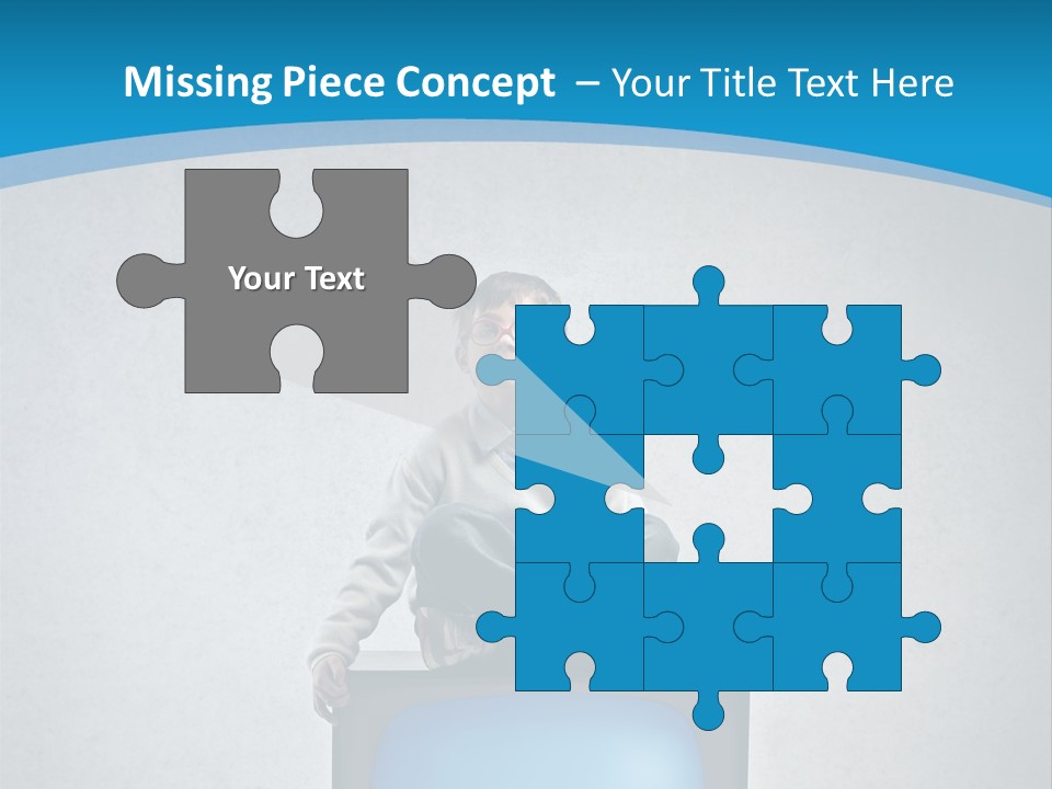 Texture Glasses Old PowerPoint Template