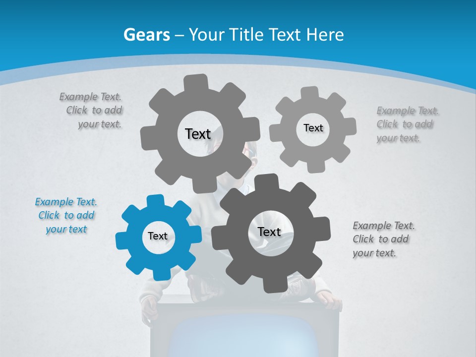 Texture Glasses Old PowerPoint Template