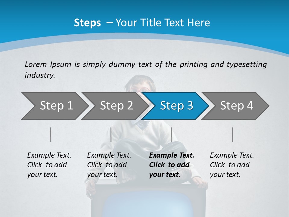 Texture Glasses Old PowerPoint Template