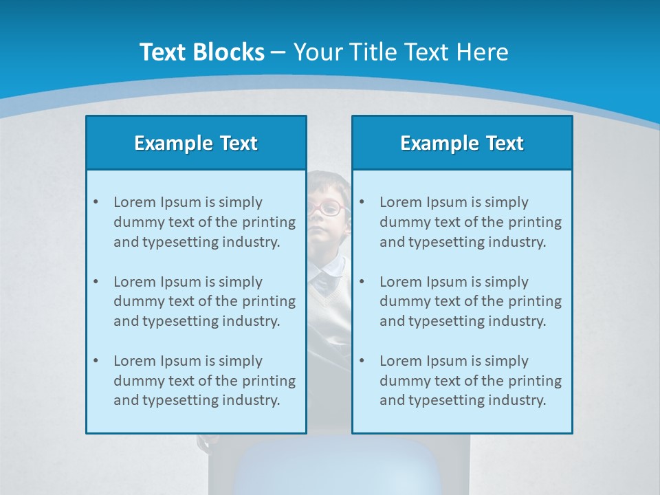 Texture Glasses Old PowerPoint Template