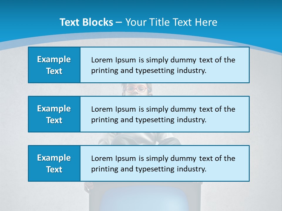 Texture Glasses Old PowerPoint Template