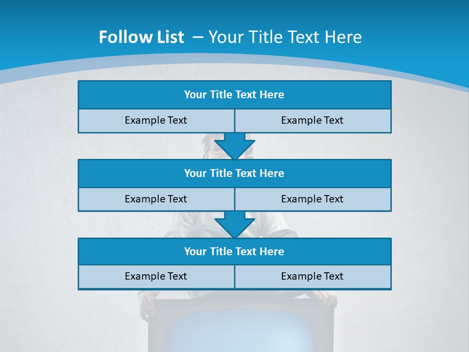 Texture Glasses Old PowerPoint Template